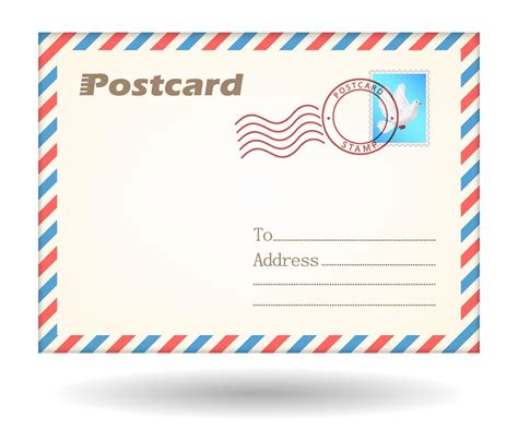 postcard clip art|Free Postcard Vector Art .